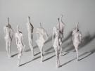 Ash Figures, mixed media, approx. 23 cm high.